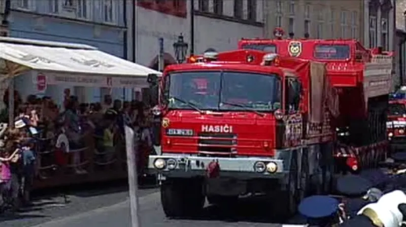 Hasičská přehlídka
