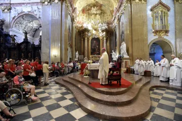 Na Velehrad míří davy poutníků. V bazilice mohou uctít lebku svaté Ludmily