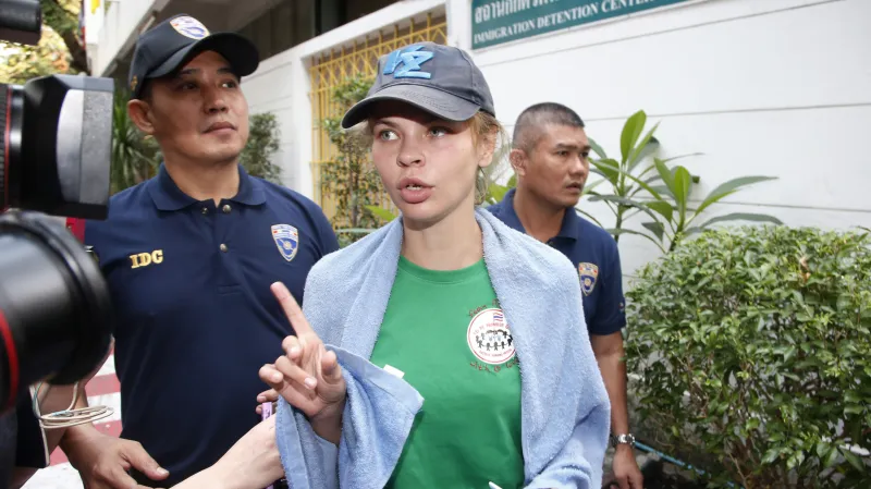 Deportace Anastasie Vašukevičové z Thajska