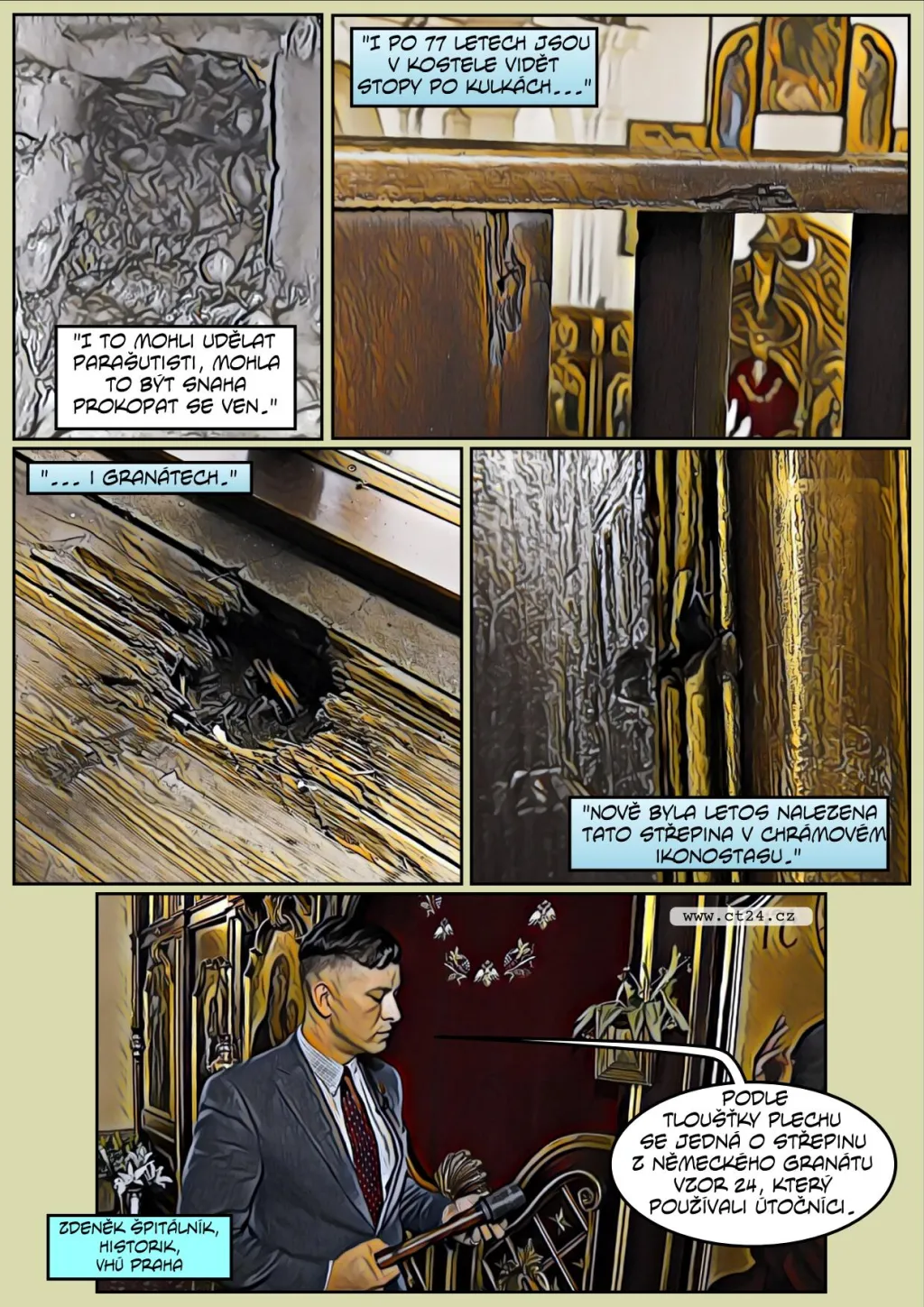 Komiks: Nové objevy v kryptě