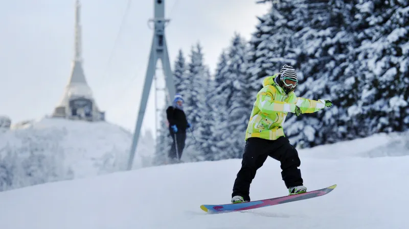 Lyžování na českých horách