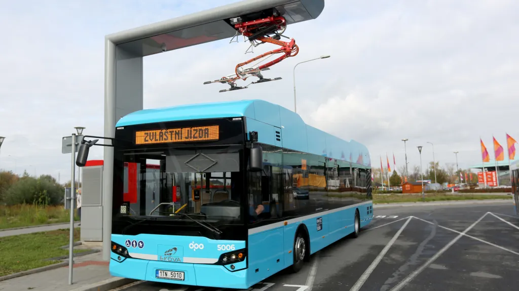 Ostravský elektrobus Ekova Electron