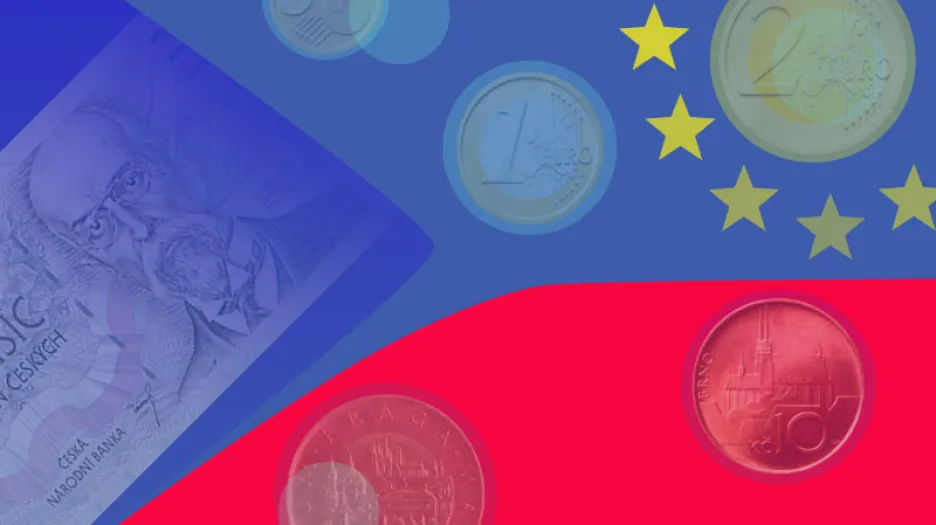 Koruna a euro