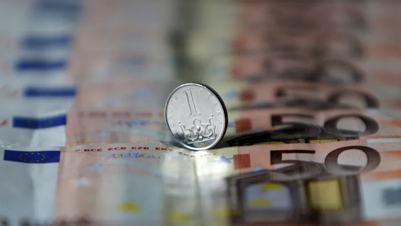 Česká koruna a euro