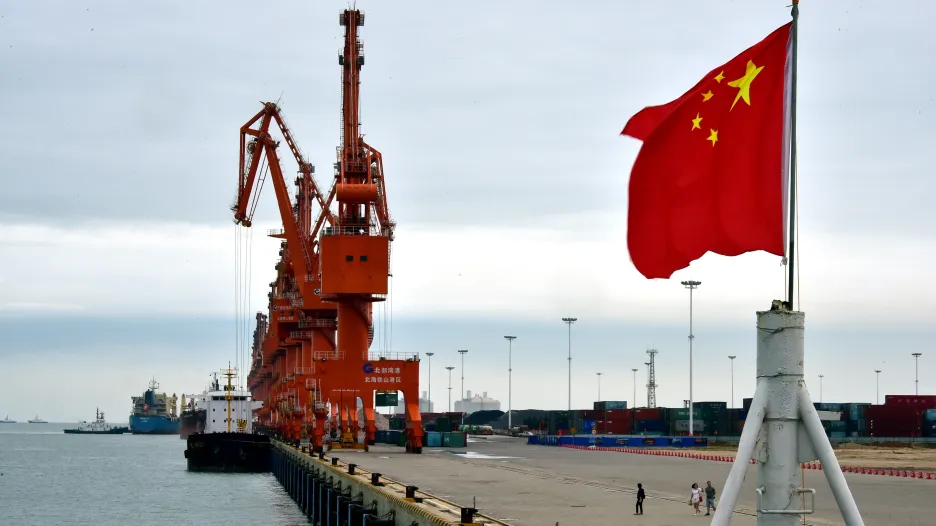 Čínský přístav v Pej-chaj