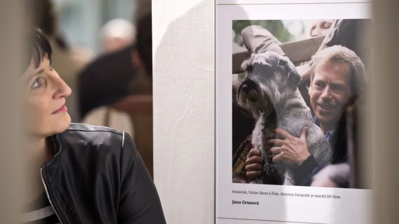 Výstava fotografií na počest dramatika a bývalého prezidenta Václava Havla