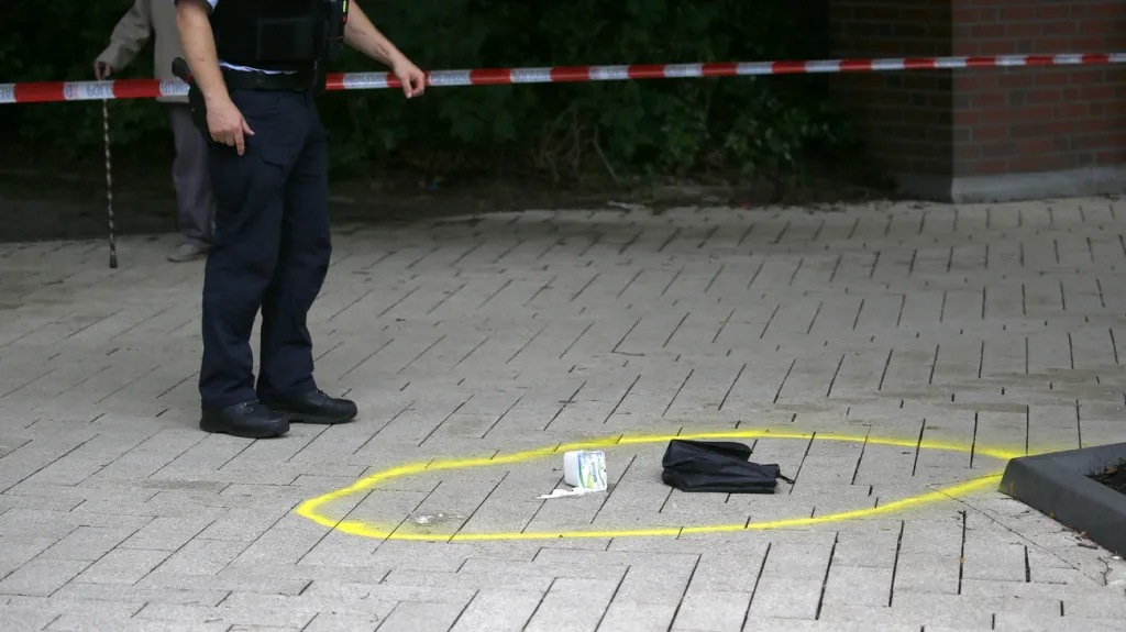 Policie na místě činu