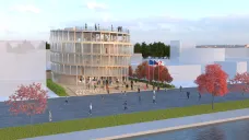 Vizualizace českého pavilonu na EXPO 2025