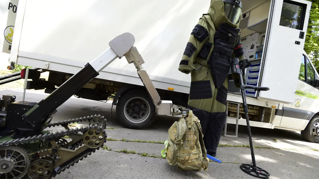 Z prezentace Vojenské policie loni v Praze