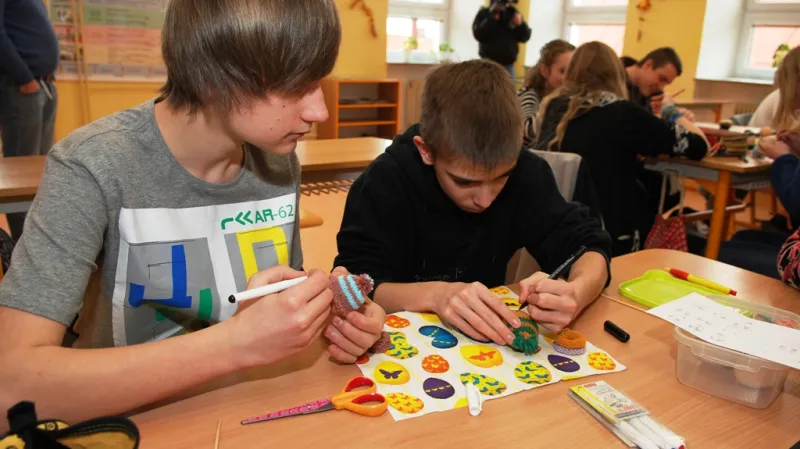 Ze soutěže na ZŠ v Ronově n. Doubravou