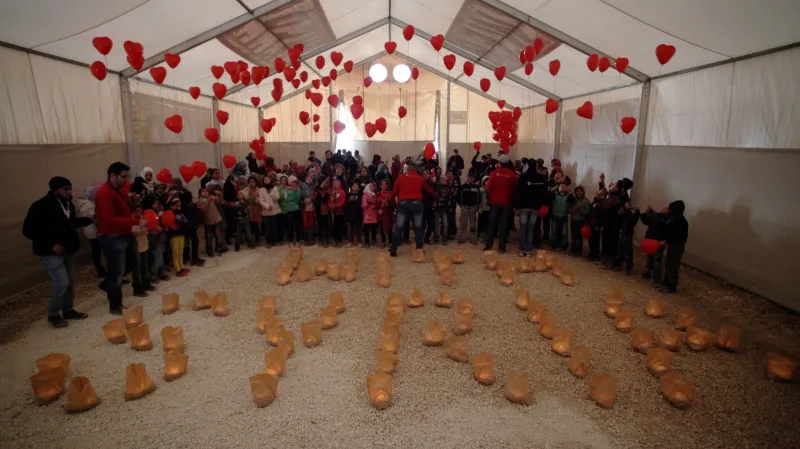 Uprchlický tábor v Jordánsku