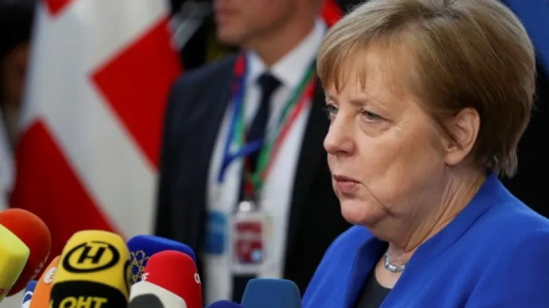 Německá kancléřka Angela Merkelová před začátkem summitu Zdroj: REUTERS/Yves Herman