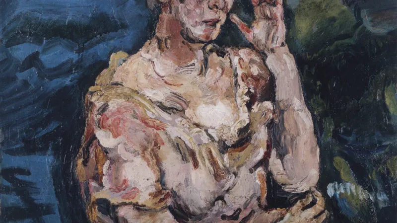 Portrét Mechtilde Lichnovské od Oskara Kokoschky