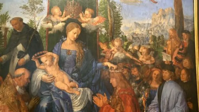 Albrecht Dürer / Růžencová slavnost