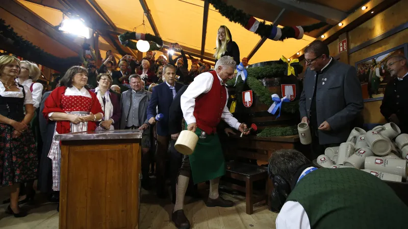 V Mnichově začal letošní Oktoberfest