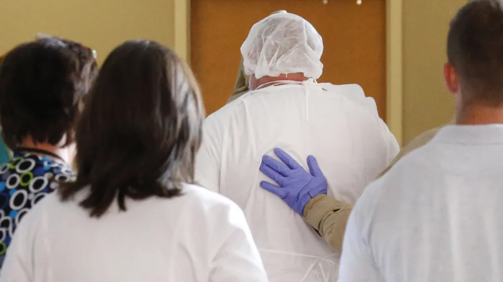 Pacient podezřelý na infekční nemoc ebola