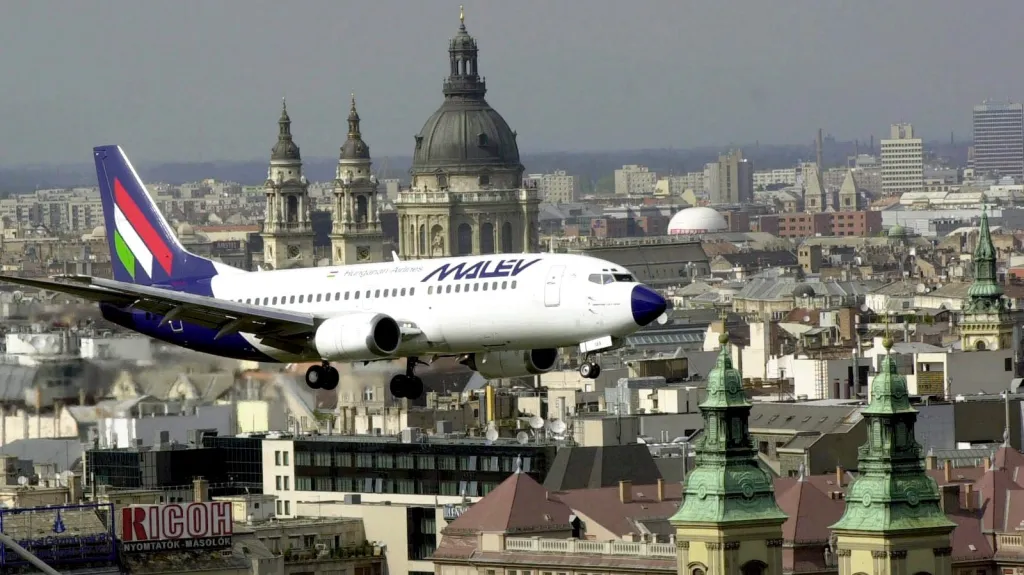 Letadlo aerolinek Malév