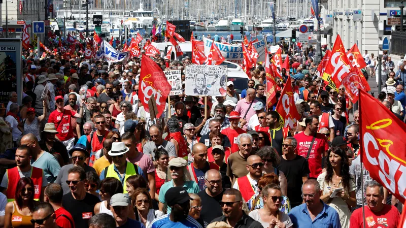 Protesty proti reformě zákoníku práce
