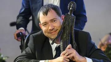 Laureát Ceny Olgy Havlové 2025 Lukáš Kroupa