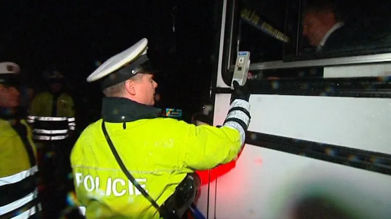 Kontrola řidičů na alkohol