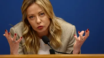 Italská premiérka Giorgia Meloniová