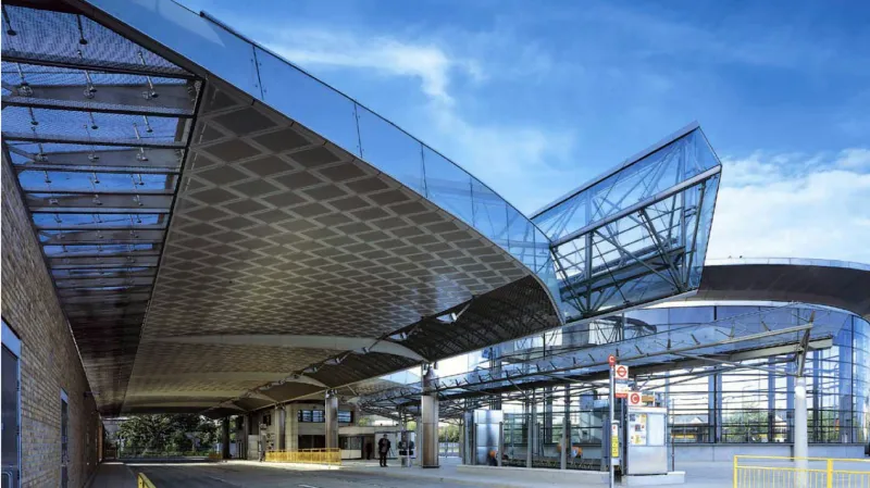 Autobusové nádraží v Londýně