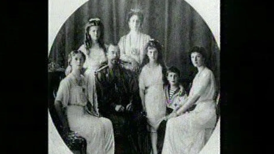Rodina ruského cara Mikuláše II.