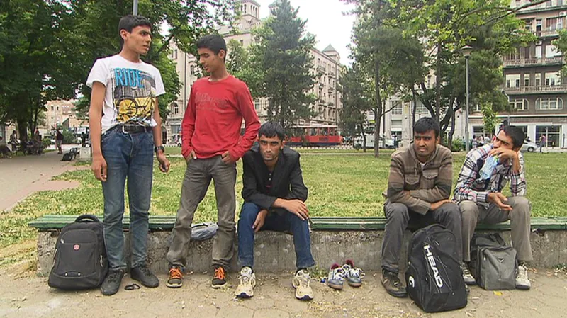 Uprchlíci v Bělehradě