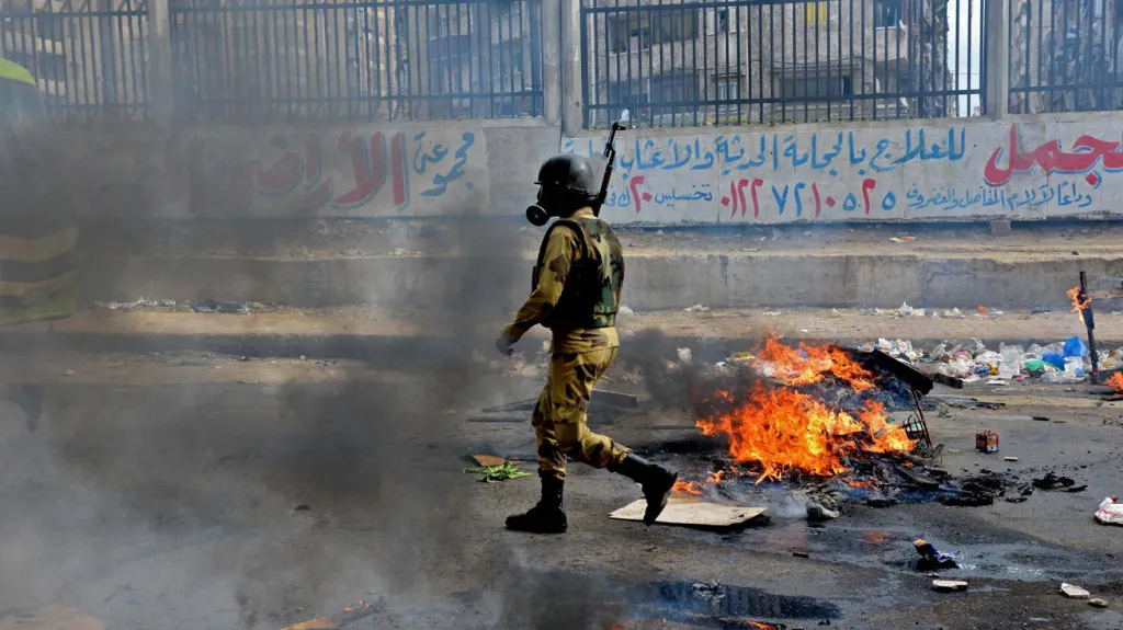 Egyptská policie rozehnala protivládní demonstrace