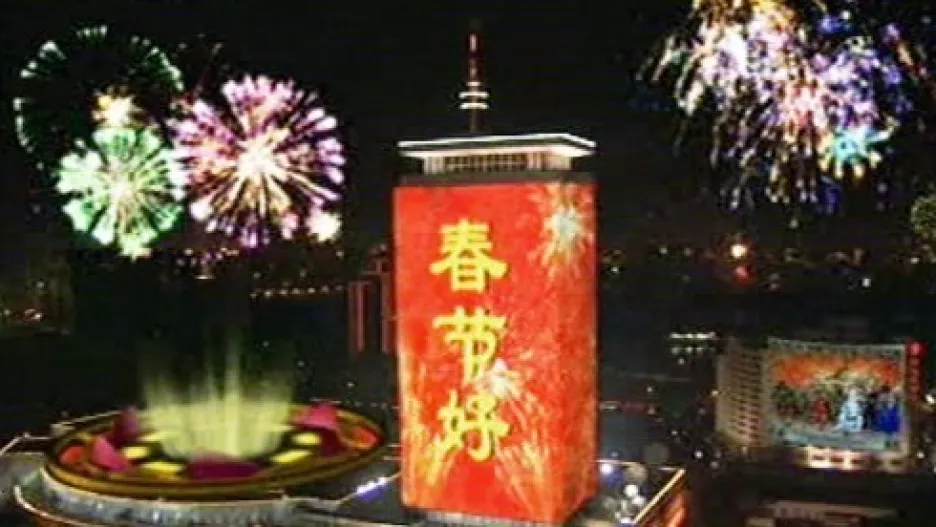 Oslava nového roku v Číně