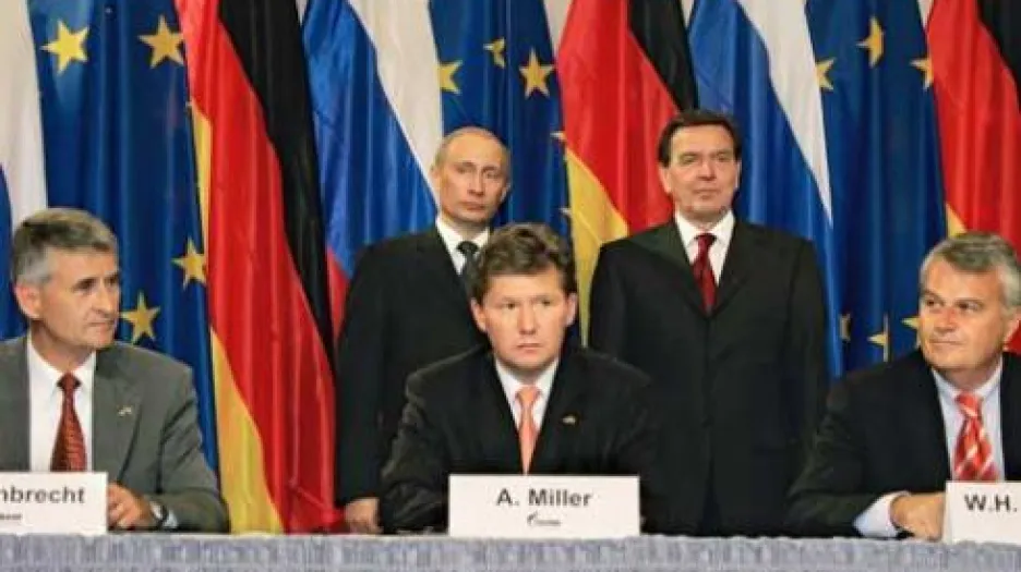 Schröder a Putin