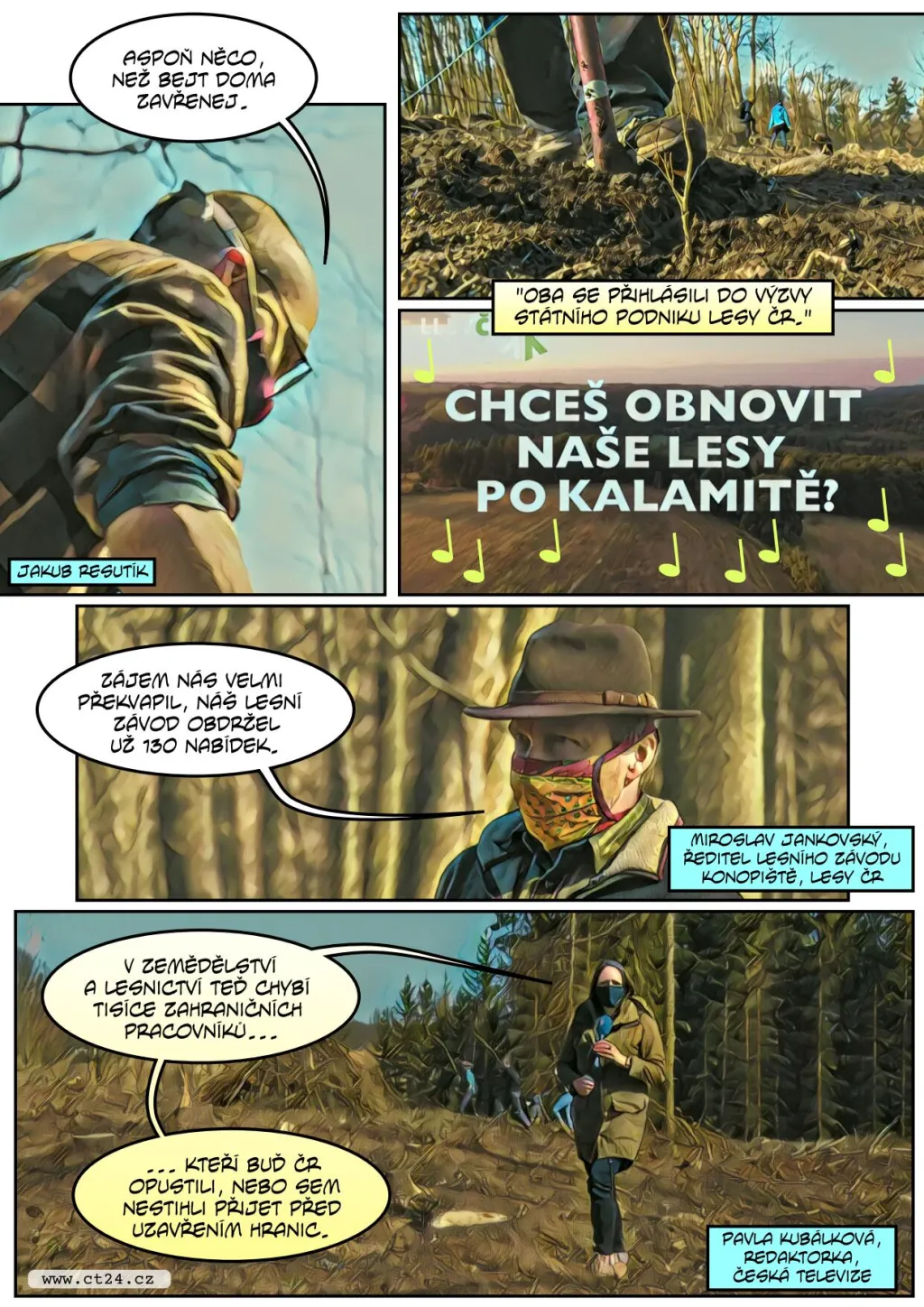 Výzva Lesů ČR