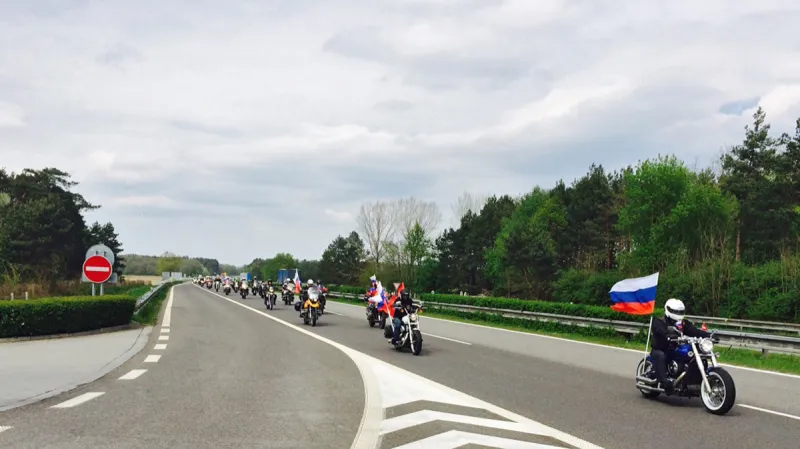 Noční vlci zamířili na Slovensko