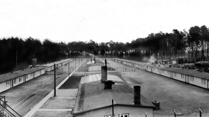 Nacistický koncentrační tábor Stutthof v roce 1941
