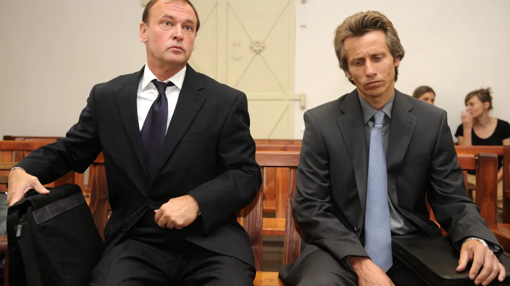 Tomáš Kadlec (vlevo) a Alexandr Houška na snímku z roku 2011