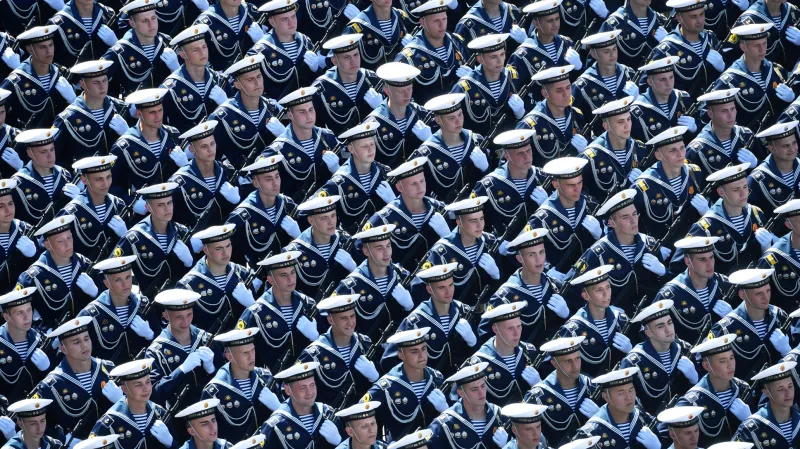 Vojenská přehlídka v Moskvě