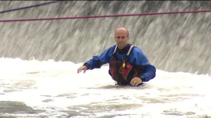 Ivana Šmelová o záchranných prvcích na jezu