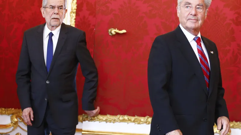 Alexander Van der Bellen a Heinz Fischer