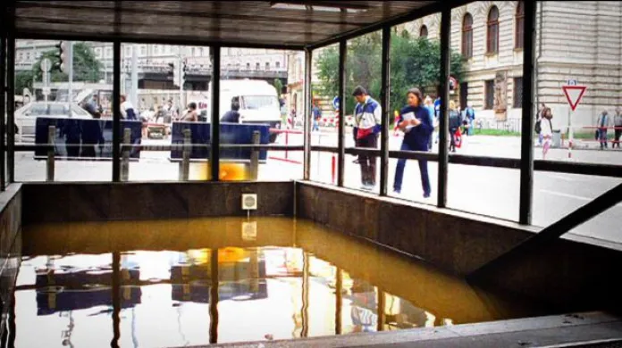 Srpnová povodeň v metru