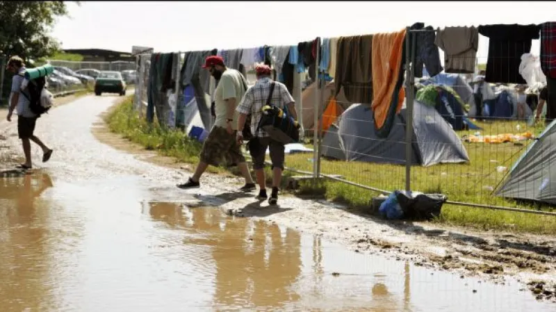 Rock for People potrápilo počasí