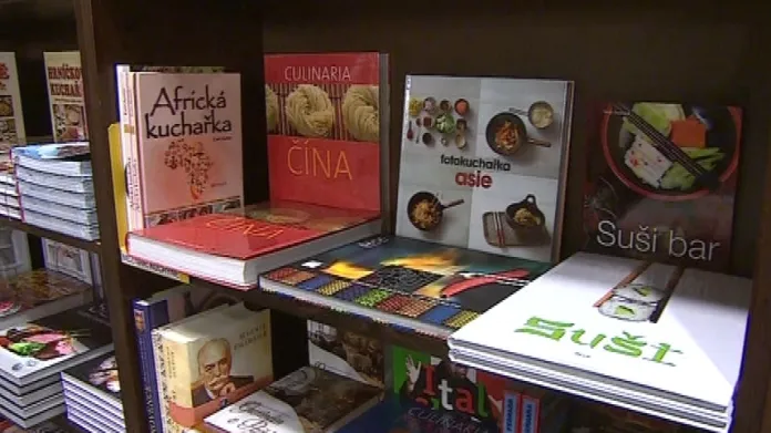 Kuchařky patří mezi nejprodávanější knižní tituly