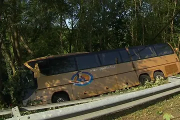 V Belgii havaroval autobus s německými turisty, jeden mrtvý