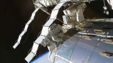 Instalace nové nádržena ISS