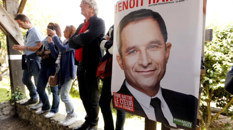 Kampaň Benoita Hamona