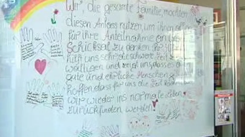 Oběti Josefa Fritzla poslalý veřejnosti vzkaz, děkují v něm za podporu.