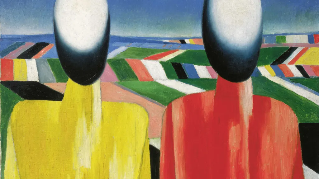 Kazimir Malevič / Rolníci, kolem 1930