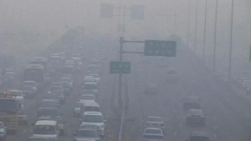Smog v Pekingu