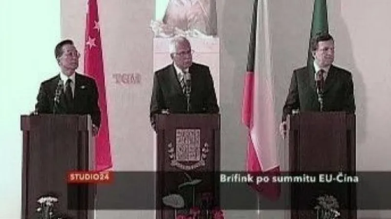 Brífink po jednání Klaus - Wen Ťia-pao