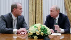 Viktor Medvedčuk a Vladimir Putin