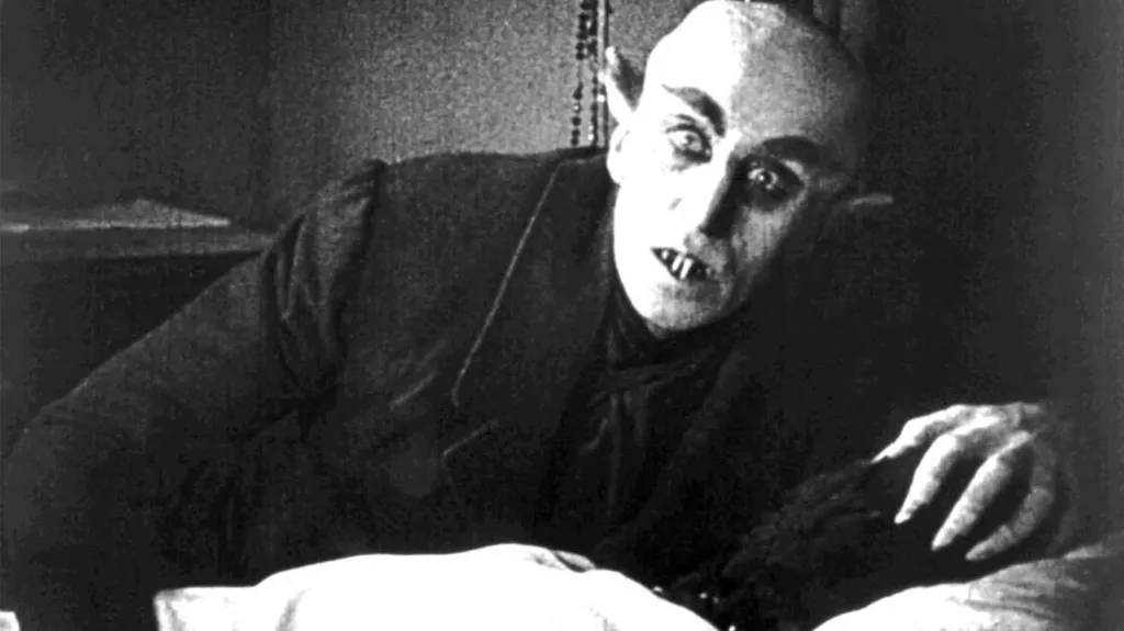 Snímek z původního filmu Nosferatu z roku 1922